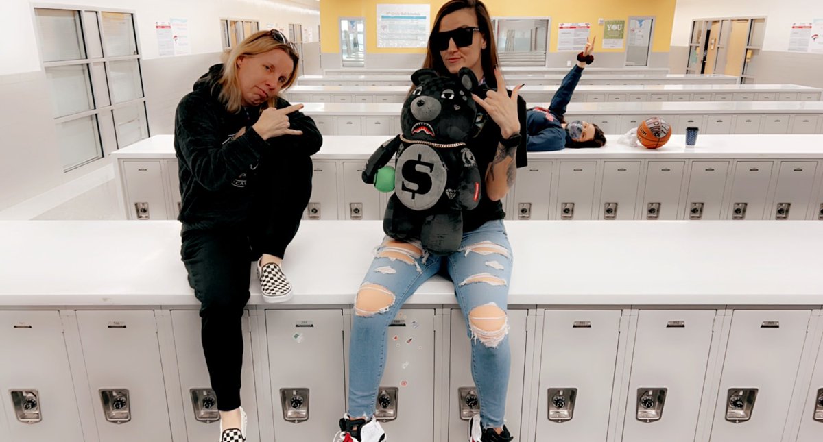 I would say dress like a student day was a success 🤣 the kids loved it!! It was a great day asking them for snacks, pencils &amp; phone chargers 😂🤣 #SeaHawks