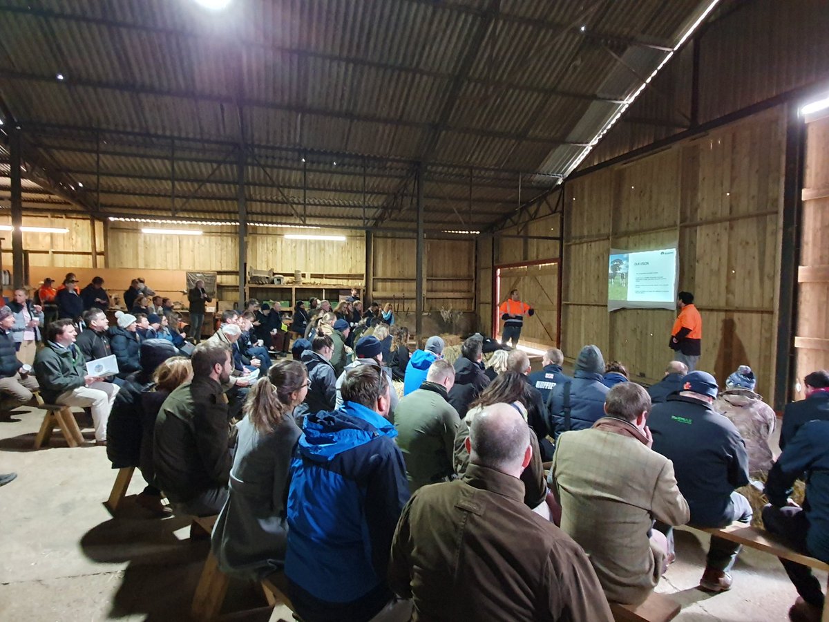 caw_brown's tweet photo. @Brownandcorural pleased to support morning of organics and dairy  for @NuffieldFarming at Houghton Estate with @Evo_Farming
@CrottyCharlie and the team https://t.co/H4A1XuFF4C