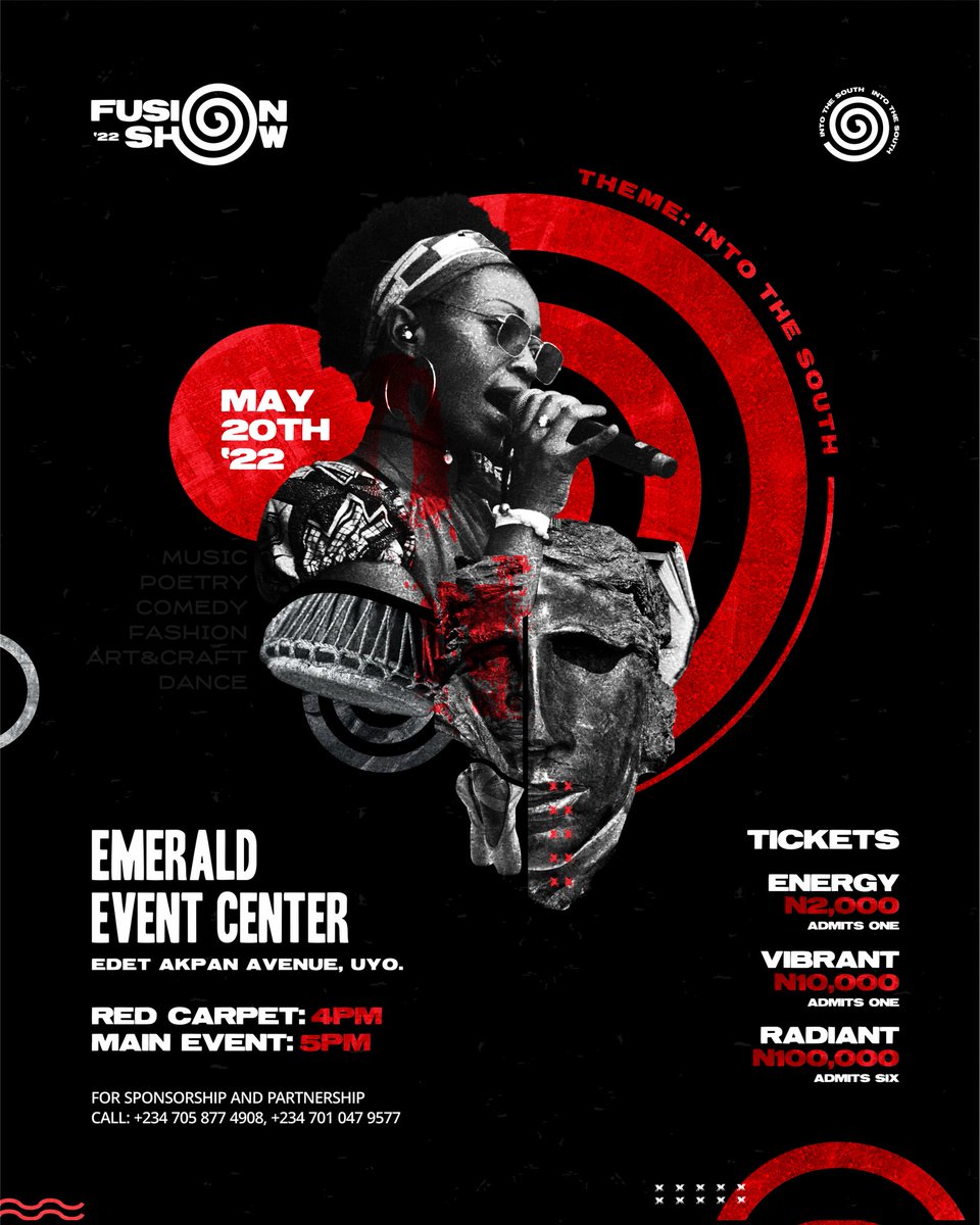 Fusionshow22's tweet photo. Award no dey for who suffer pass. Try dey enjoy. Buy early-bird event tickets for a trip #IntoTheSouth.

#FusionShow22 #ExperienceFusion https://t.co/VsL3Pv0Pty