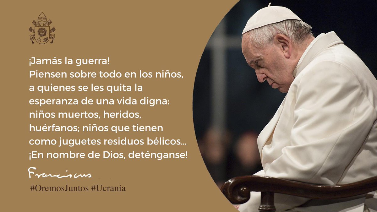 Nos unimos en oración por la Paz en Ucrania. 
No a la guerra, no a la violencia en ningún lugar del mundo.
#paz #oremosjuntos #ciademaria # lestonnac