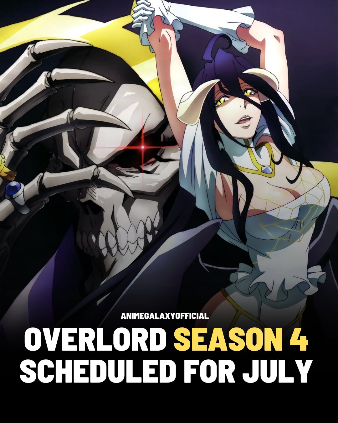 Season 4 dvd blu-ray key visuals | Overlord™ Amino