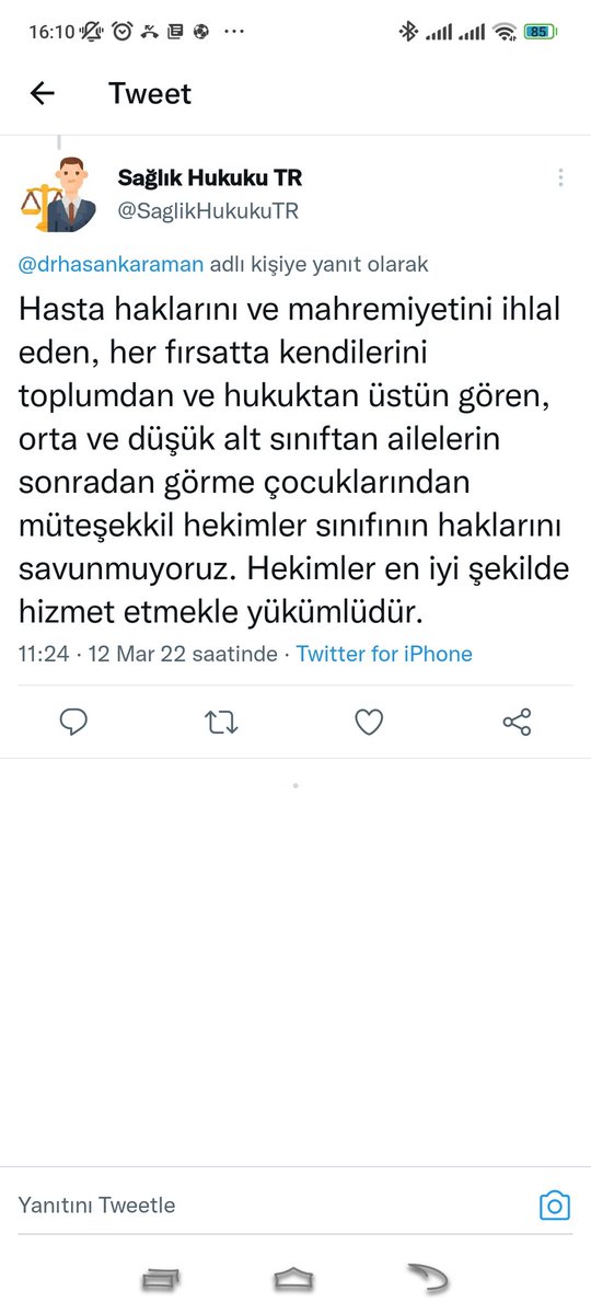 Hekim düşmanı bu hesap hakkında yardımcılarımız rica edebilir miyim #hekimlertakiplesiyor