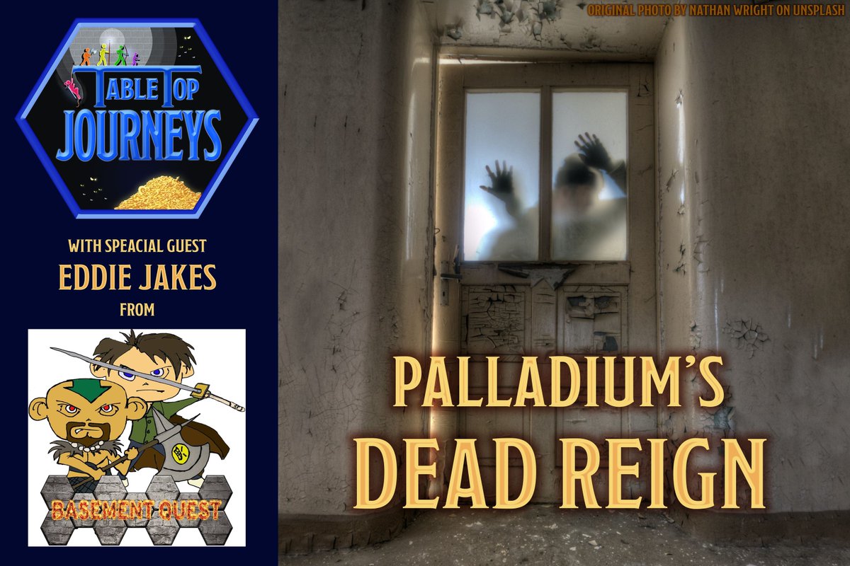 ttjourneys's tweet photo. https://t.co/xVmhJ2QQh2
Josh and Lewanika chat with Eddie Jakes from Basement Quest about Palladium’s game system, several of the games in their stable, and dive into the post-apocalyptic zombie survival game - Dead Reign! #ttrpg #palladium #deadreign @eddiejakes https://t.co/s1oUb8S9WV