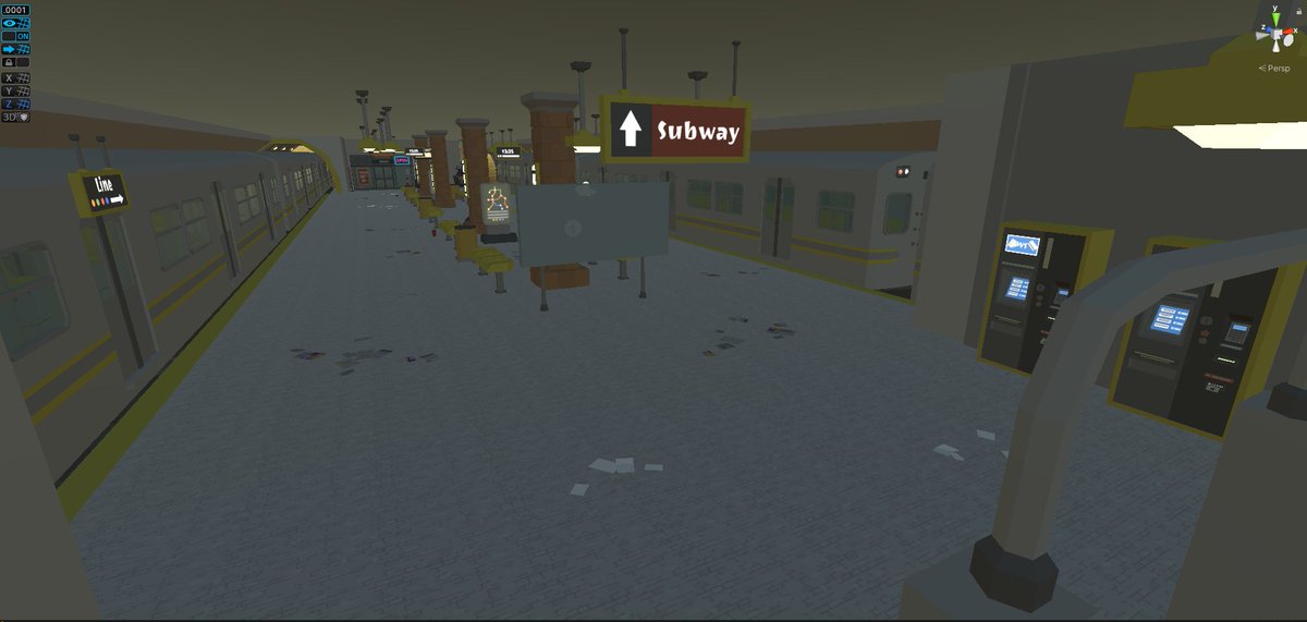 Here is a sneak peek of our Subway that will give you the possibility to travel around the map much faster, to any of the 9 key locations in the city.
In case you wonder what Pokémon is that?! It's SubwayChu :-D

Have a great week-end guys ❤️
#tranquilitycity #HarmonyONE