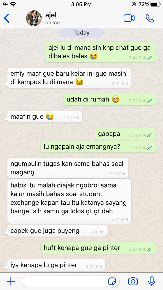 extenler's tweet image. 167. Peluk jauh.