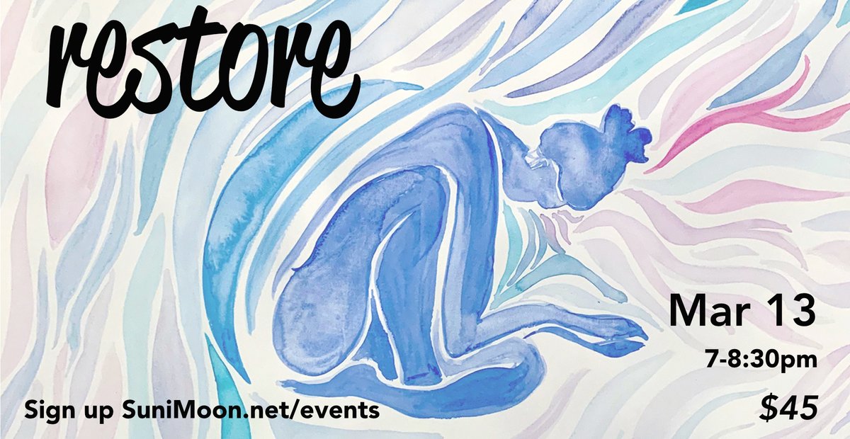 sunimoon_well's tweet photo. Restorative yoga with energy healing and sound therapy on Sunday 7-8:30 at 6thStreetYoga, $45. Sign up at https://t.co/eI4fPJQbgr

#soundbath #restorativeyoga #CantonOhio #energyhealing #selfcareSunday https://t.co/criNOwzDgh