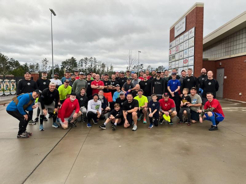 54 pax come out into the rain and wind to help celebrate 8 years of <a href="/F3Nation/">F3</a> being in Lexington, SC. What a difference this group of men has made in this community, and continues to make. Let's go and let's grow!

#Devo: Proverbs 11:14 Continue to lead

#F3Counts #FearlessAction