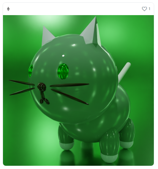 Candy_Cat_nft's tweet photo. Candy Cat #111 
Emerald Candy🍭🐱

https://t.co/IPGiOBTr3R

#NFT https://t.co/ZoqfLWIEEv
