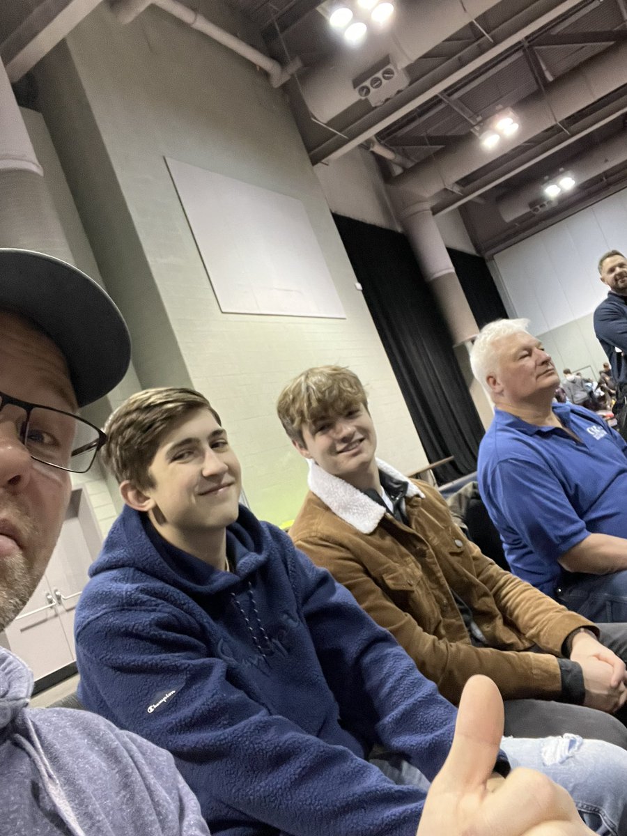 deisel68's tweet photo. It’s game day! Here we go for the VEX CHAMPIONSHIPS Northern division. #GameDay #RebelRobotics @feefifofum74 @RalstonK https://t.co/ojZRwW3rSl