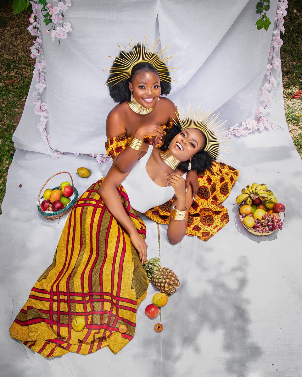 YTPshop's tweet photo. Women just love to have fun 

featuring the Bukky 2 piece and Grid maxi skirt 

#africanfashion #ankarafashion #blackdesigners #blackownedbusiness #blackdesigner #smallbusinessfashion #fashiondiscount #ankaramaterial #nigerianfashion #ankarastyle #blackgirls #blackgirlmagic #natu https://t.co/7BtemlyjYB