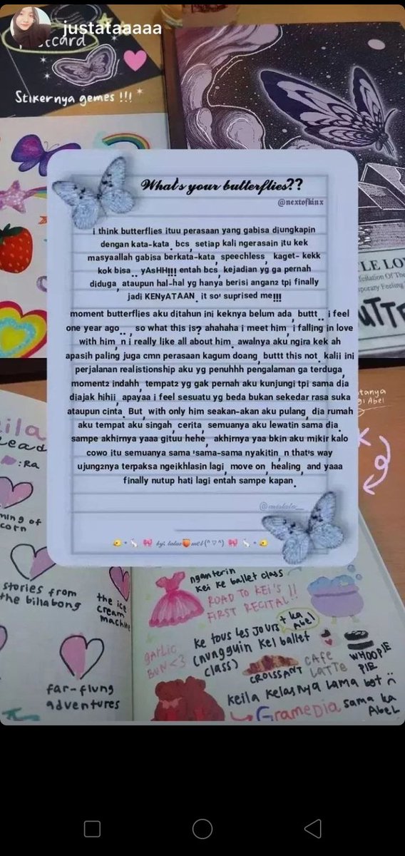 tata4youuu's tweet photo. Hii ka iluu, have a nice day yaaπ
@nextofkinx
#harusPD
#WhatsYourButterflies https://t.co/aOvTsy8y4F