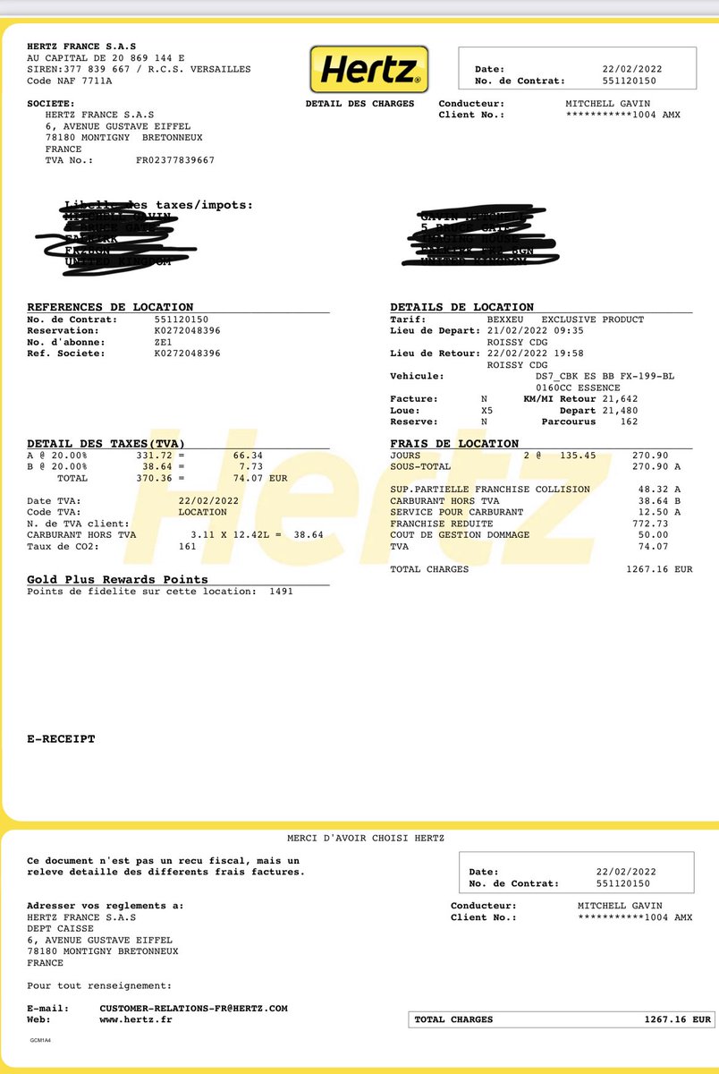 gavinbcf's tweet photo. @Hertz You should be ashamed of yourselves and lack of customer service. No response to complaints! #rippedoff by you. Why bother taking CDW when I’m charged over €800 for a small scratch. Just a joke!!! No customer care at all. Please respond to my complaint! https://t.co/SxW3ajtJeP