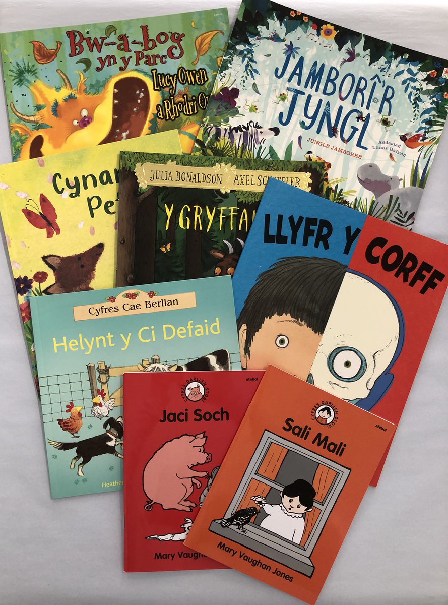 RainbowsDragons's tweet photo. 📚 Some of the books we received in our latest delivery from @Books_Wales We stock English, Welsh & Billingual books from birth to pre-teens and have a sale on selected books.
Available in the shop or our website.
#rainbowsanddragonsabergele #llyfraucymru #readingwithchildren https://t.co/Bk4Aa0iIPg