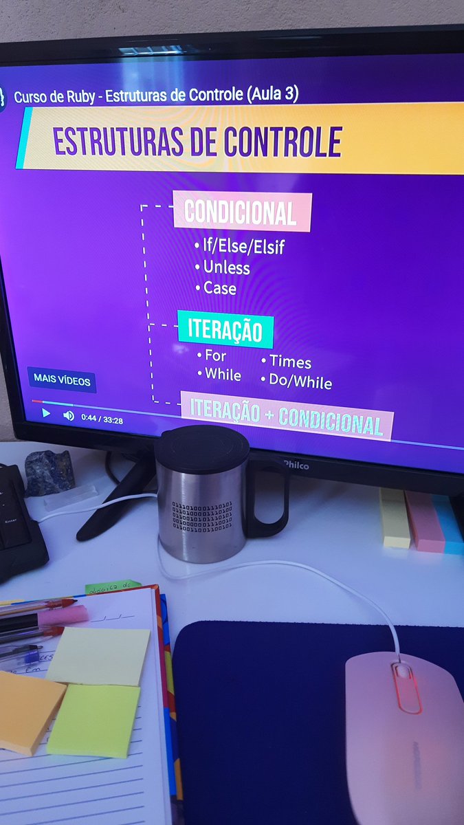 Bora estudar? Será que vem aí uma futura Dev Ruby? 🤔 🤣 Eu sei, sou muito emocionada sim