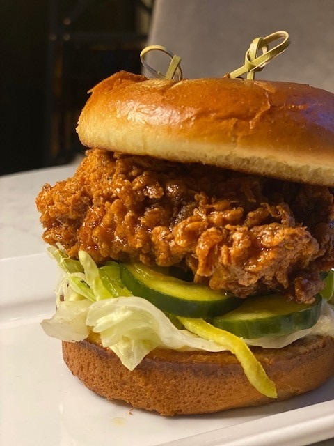 Like it spicy? Our Nashville Hot Chicken Sandwich features a sweet and spicy sauce and our house made pickles. Try one and see why it's the best in town!