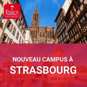 📣 NOUVEAU CAMPUS 📣

L’ESSCA ouvre son nouveau campus à STRASBOURG ! 

Les formations Bachelor et Programme Grande Ecole y seront disponibles dès la rentrée 2022 ! 

Une réunion d’information aura lieu le Samedi 19 Mars !
Inscription et informations ➡️ essca.fr/reunion-dinfor…