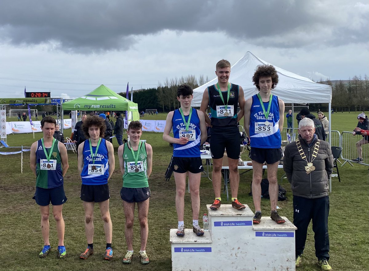 SeanLavery90's tweet photo. Super proud of Matthew. Played his part in a fantastic Irish Schools Senior Boys XC race at Mallusk today finishing a super 4th. Congratulations to all the participants and officials for a great event. https://t.co/JNO8NoE9yv
