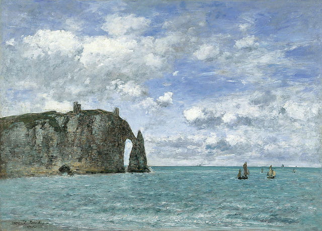 Different skies by Eugene Boudin