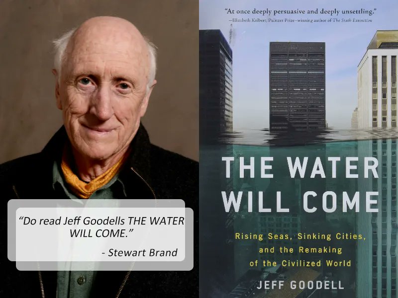 vuibo2's tweet photo. “Do read Jeff Goodells THE WATER WILL COME.” @stewartbrand on The Water Will Come by @jeffgoodell 📚 Check out more @stewartbrand recommendations ➡️ https://t.co/1l5sornHVE

#book #bookrecommendations #booklover #bookreview #booklove #bookshelf #bookish #booknerd #StewartBrand https://t.co/e3JieJQwXl