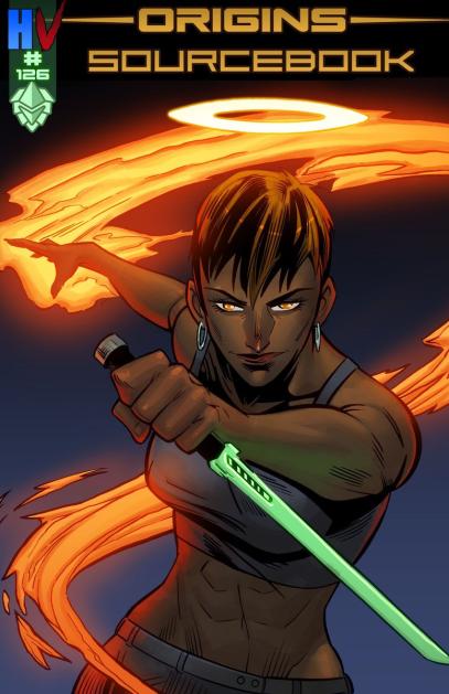 ThSephiroth's tweet photo. One of the @HV_Origins 1/1 sourcebook from one of the winners of the lore contest! So cool! 

#hvorigins #nft #sol #solananft #dc #marvel #comicbook #P2E #P2Egaming https://t.co/j350XMexUy