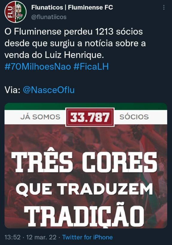 Bvilanova's tweet photo. #70MilhoesNao #ficaluizhenrique #FicaLH https://t.co/UiNtkVUQFK
