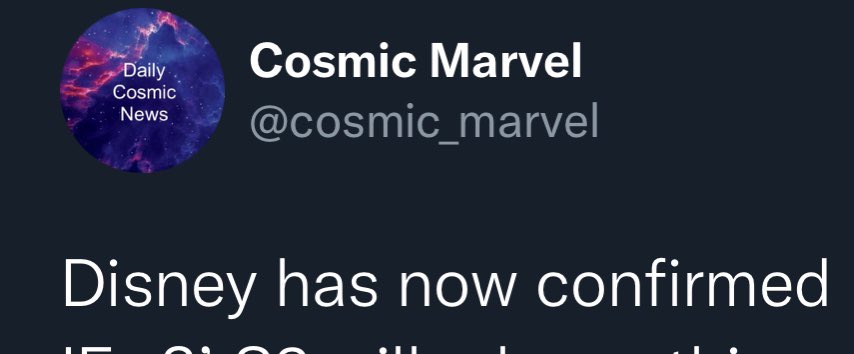 Cosmic Marvel on Twitter: "Disney has now confirmed ‘WHAT IF…?’ S2 will