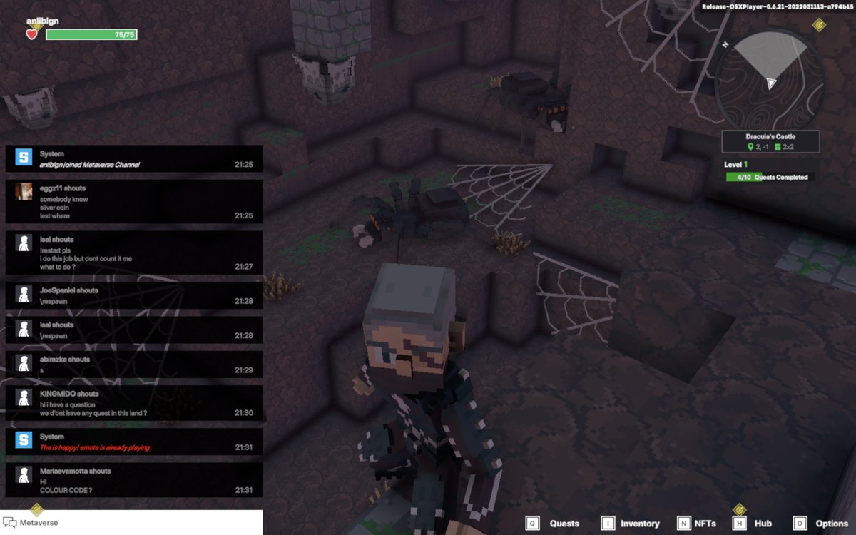 AnlInspwctor's tweet photo. @TheSandboxGame I just participated in the daily #SandboxAlphaS2Contest for a chance to earn up to 1,000 $SAND! Starting March 10 - Show your love for Dracula. Check out my screenshot below! 👇 #SandboxAlphaS2 https://t.co/pxyabvnR0l