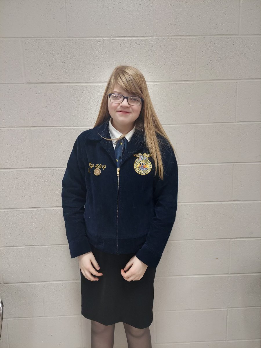 UnionCityFFA's tweet photo. In the Leadership Development Events Levi Clark, and Josiah Plessinger placed 3rd in Discovery Plant and Soil Science Demonstration. Mya Lafuze placed 3rd in Freshmen Prepared Public Speaking. https://t.co/XBbmV0UjPX