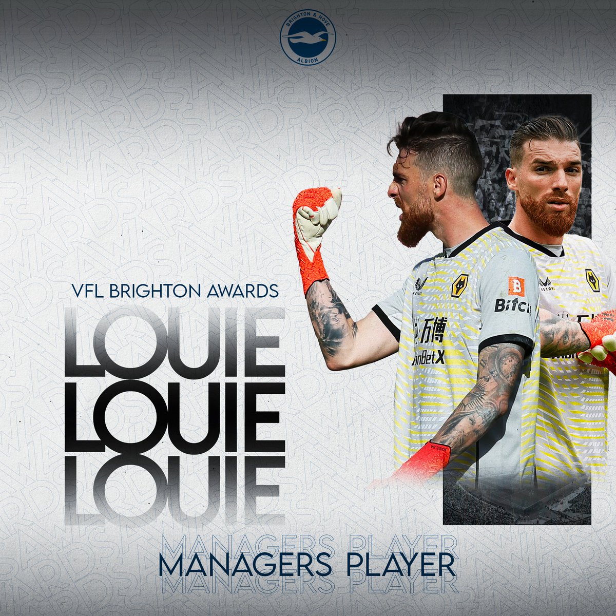 InvVPGW's tweet image. 𝗠𝗮𝗻𝗮𝗴𝗲𝗿𝘀 𝗣𝗹𝗮𝘆𝗲𝗿.

A bit of a no brainer after the way he's performed in every game @FctLouiee. Only missing two games, he's been absolutely class all season &amp;amp; has kept us in multiple games throughout the campaign!