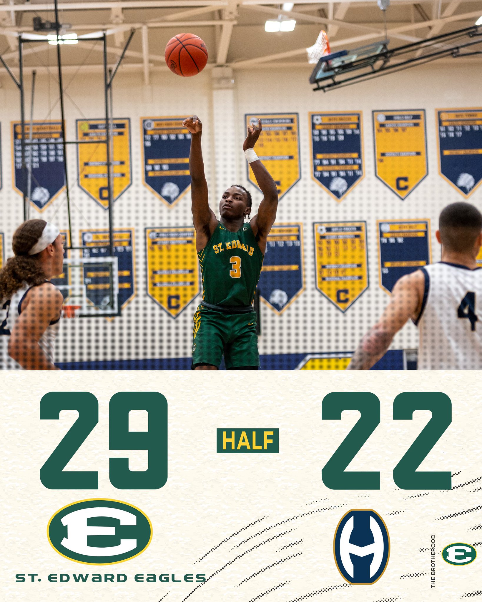 St. Edward High School Basketball on Twitter "Halftime…