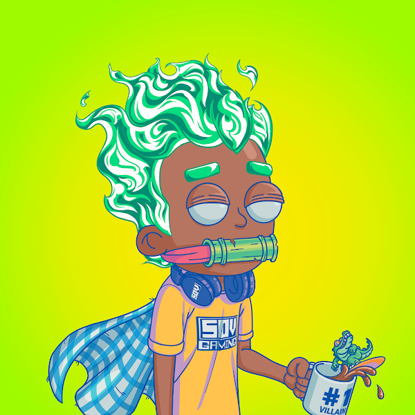 nTn_NFT's tweet photo. My 'Horrible Boss with a green fever'
My first step into the NFT world. I couldn't be more glad to start with SOV. I feel extremely lucky to be on the journey with SOV and my confidence in the team has only increased with each day.
#SOVreveal @SOVillains @0xMylo https://t.co/VWy4QeWcbJ