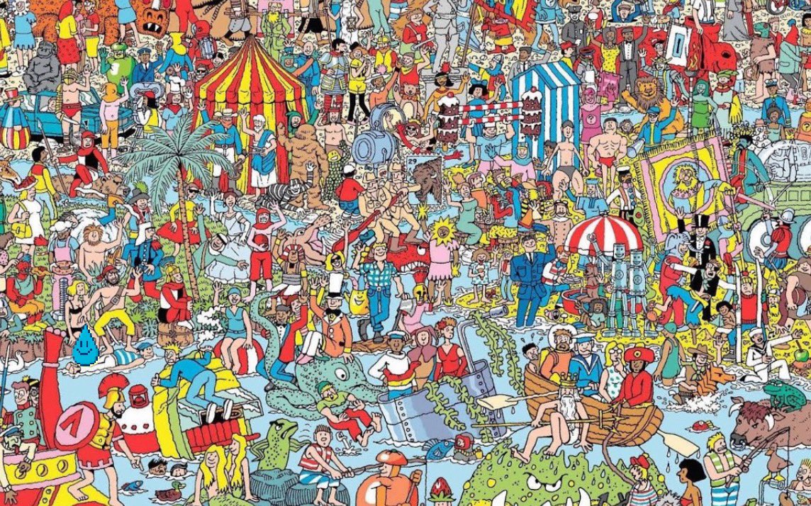 Where’s Waldo? No 

Where’s Wadder? Yes 👀