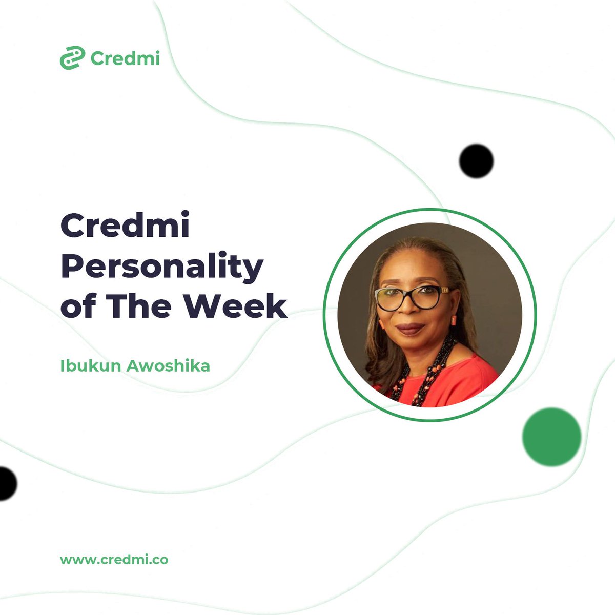 credmidotco's tweet photo. Ibukunoluwa Abiodun Awosika is a Nigerian businesswoman, motivational speaker, and author. She was the former Chairman of First Bank of Nigeria.

❗Drop some stars for this legend. https://t.co/Djv6cu2VyJ