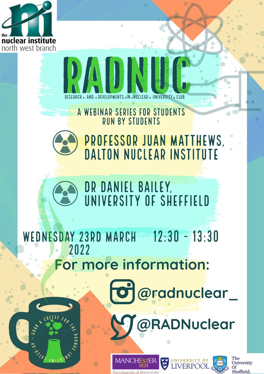 We are nearly at the 10 day countdown to the second webinar of the series! 

Are you excited?! 

Of course you are! 

Stay tuned for the registration link! 🔗☢️