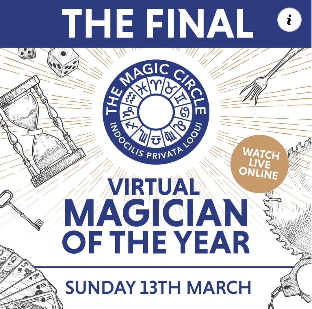 D is chatting to Rodney James Piper of House of Illusion about this fantastic online show!

The <a href="/MagicCircleHQ/">The Magic Circle</a> Final of the Virtual Magician of the Year is tomorrow at 7pm and you can see some top magic!

Listen in to D now to find out more! 

Listen at radiowestfife.scot