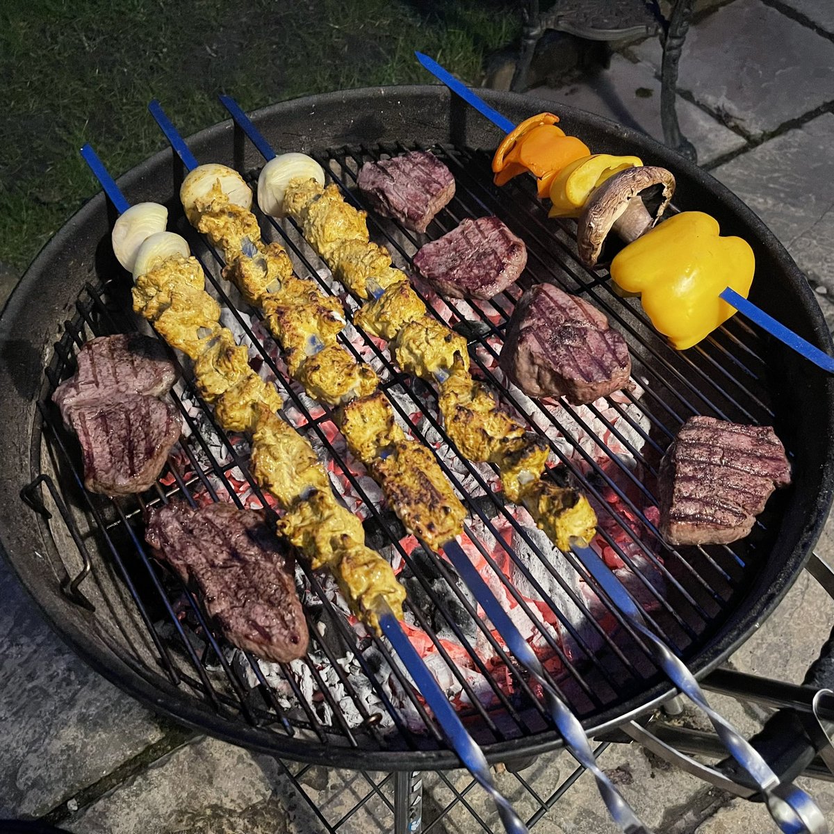 ManchesterVacs's tweet photo. It’s #barbecue season. Pick up a set of our famous and fabulous #skewers while current stocks last. The next batch will be delayed and more expensive. Find them cheapest here: https://t.co/FCU4KXNaXe

#bbq #barbie #shashlik #chickenskewers #longskewers #shampura #curryguy https://t.co/BLylmdWcpN