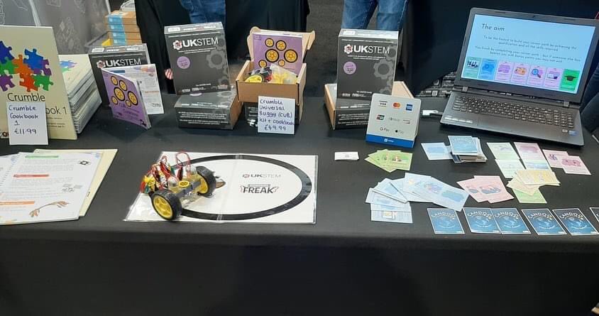globalstemaward's tweet photo. Fantastic first day at New Scientist Live! See you tomorrow for round 2 @ukstemdotuk #science #robotics #coding #careers #engineering #stemeducation @newscientistevents @mindsetsuk https://t.co/7H1bnH5Asb