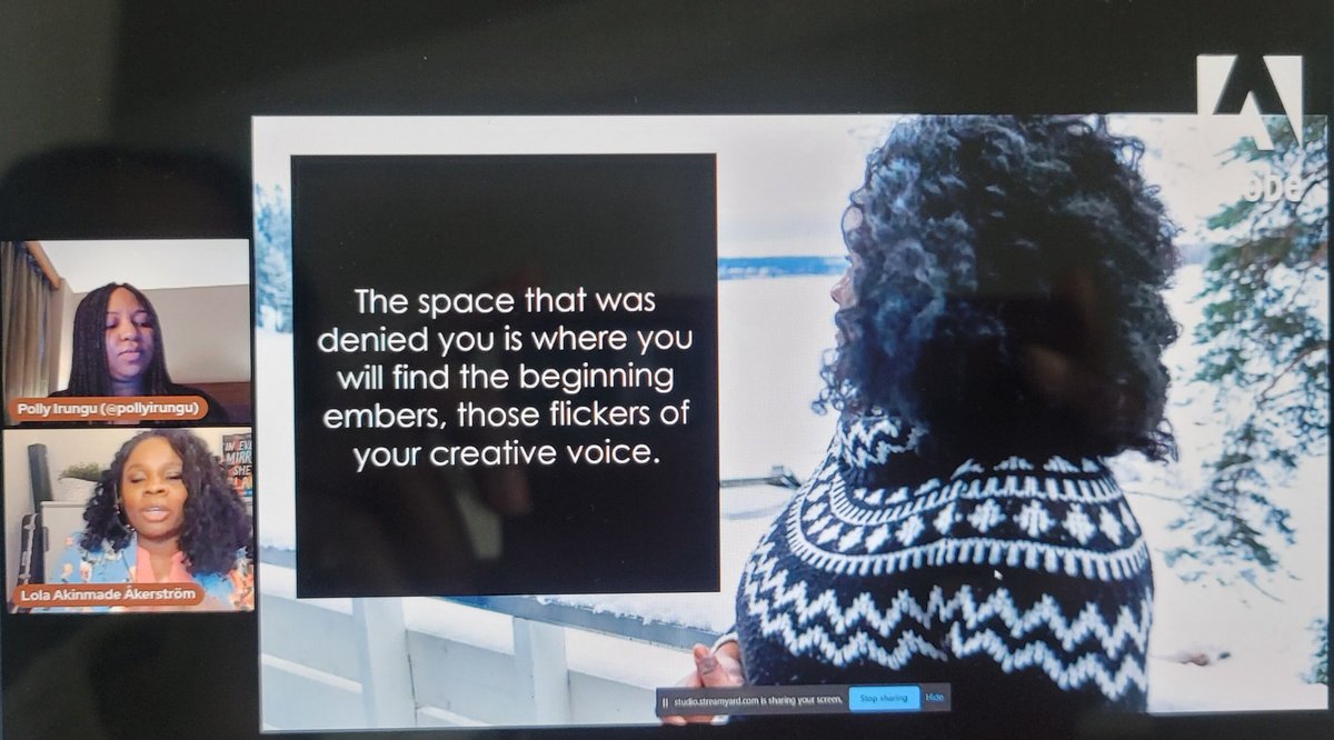 Enjoying this conversation with <a href="/LolaAkinmade/">Lọlá Ákínmádé - MOVED TO THREADS + BLUESKY</a> at the #BWPSummit with <a href="/BlkWomenPhoto/">Black Women Photographers™️</a>