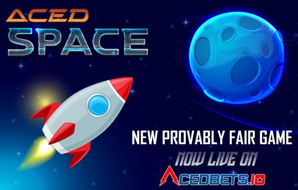 acedbets's tweet photo. Hey!
#Giveaway to test Space Crash 🚀  on https://t.co/uW6h1jmluP

15 Winners/10000 $AceD

1️⃣  follow @acedbets
2️⃣  like and rt

Good luck !

⭐️ Winners will be DMed 03/14
⭐️ A redeem code will be sent

TAG your friends

#provablyfair #gamblingtwitter #cryptogambling #onlineslots https://t.co/1BxamZld9b