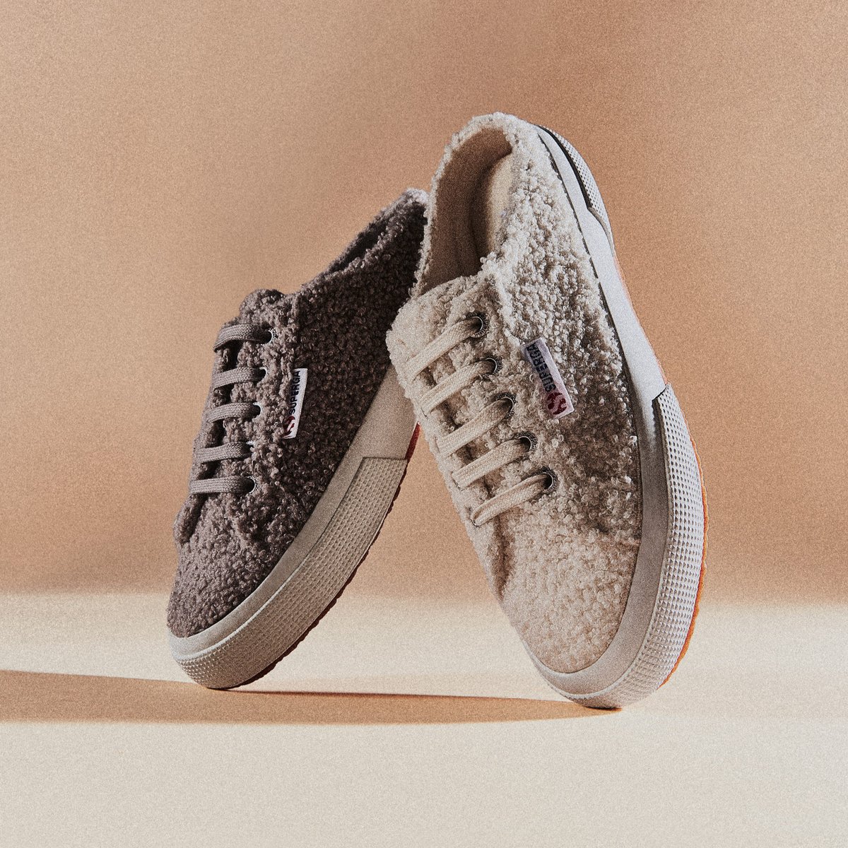 SupergaUSA's tweet photo. Slip into our newest styles! 2402 reimagined in faux shearling and neutral colors. This is the perfect shoe to complement spruce up your casual outfits. 

Click the link to shop #superga https://t.co/45SAIMLNXR https://t.co/rr7eLCRqsP