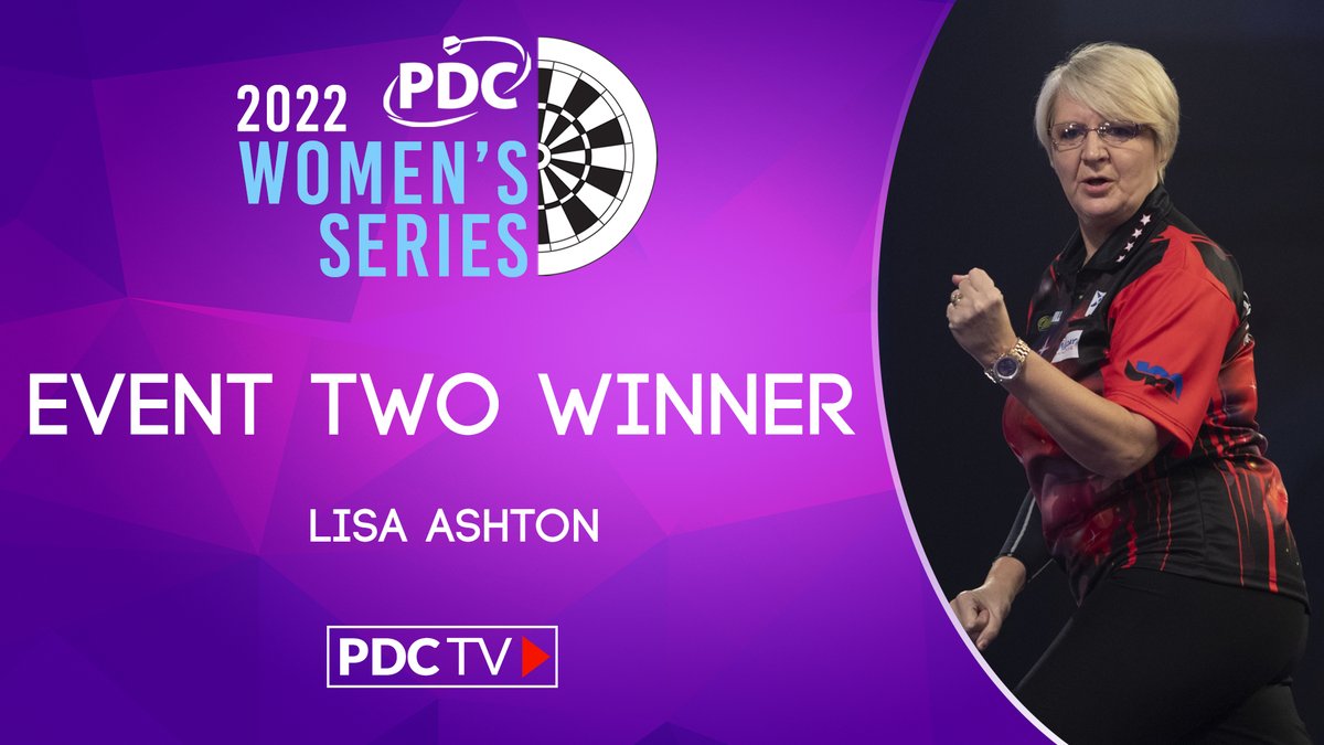 🌹 𝗕𝗔𝗖𝗞-𝗧𝗢-𝗕𝗔𝗖𝗞 𝗙𝗢𝗥 𝗟𝗜𝗦𝗔! 🏆

Day One of the 2022 Women's Series is DOMINATED by Lisa Ashton who wins both events today, clinching Event Two with a 5-3 success over Robyn Byrne!