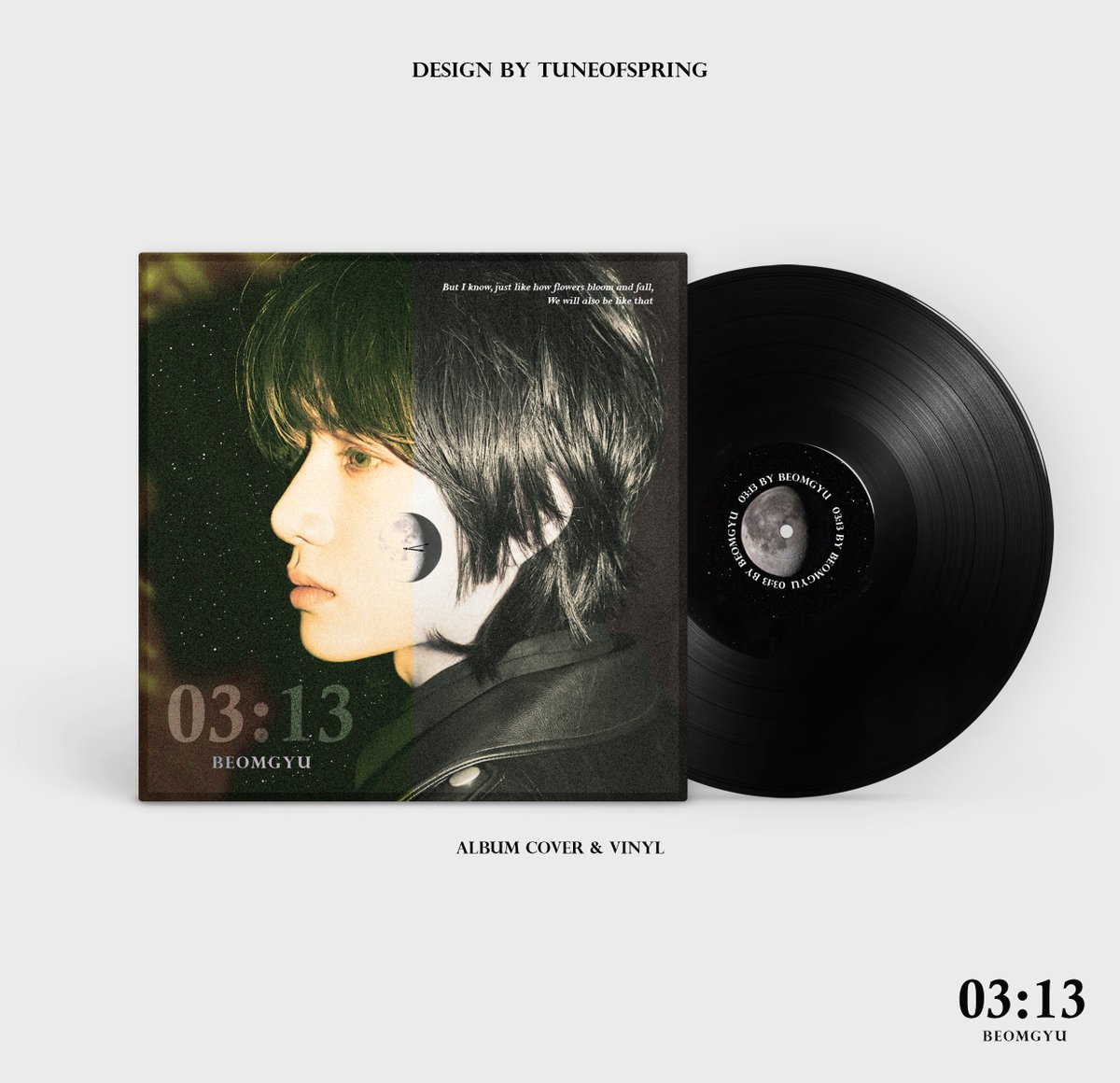 tuneofspring's tweet photo. <03:13> by #BEOMGYU
a fanmade vinyl design

#BeomgyuOurSpringPrince
#범규야_널_닮은_봄이_왔어
#투모로우바이투게더 #TXT https://t.co/fBBzZIdkaw