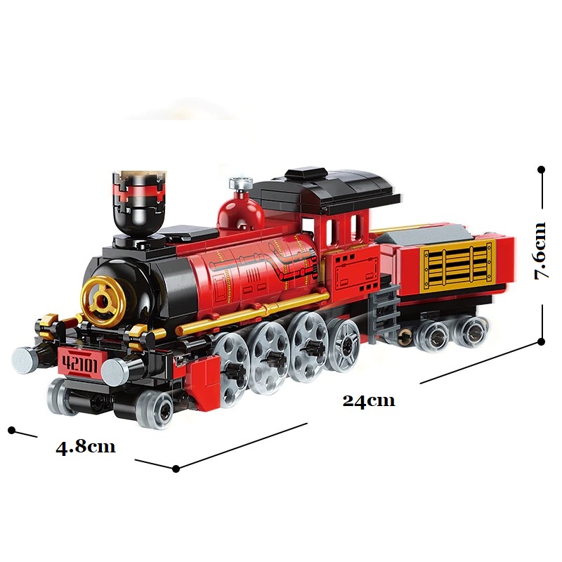 Building Blocks 3 models Steam Cargo Railway train bike bullet engine kids toy
ebay.com/itm/1650929408…