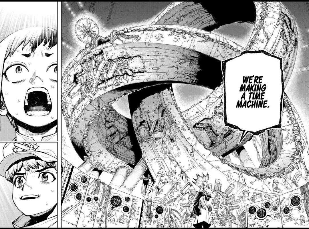 Guy_SH50_Weeb's tweet photo. Finally, Dr. STONE ended!
(The conflict, for some reason it felt rushed....)
Now they built the time machine to save the 7 billion people!
It was an awesome journey!
Goodbye!!!
Overall, 9/10
@DadNeedsToTalk
@db_gmng #anime #Anitwt #animetwt #DrSTONE #DrSTONE232 #manga #mangatwt https://t.co/8Xb4WvfjmR