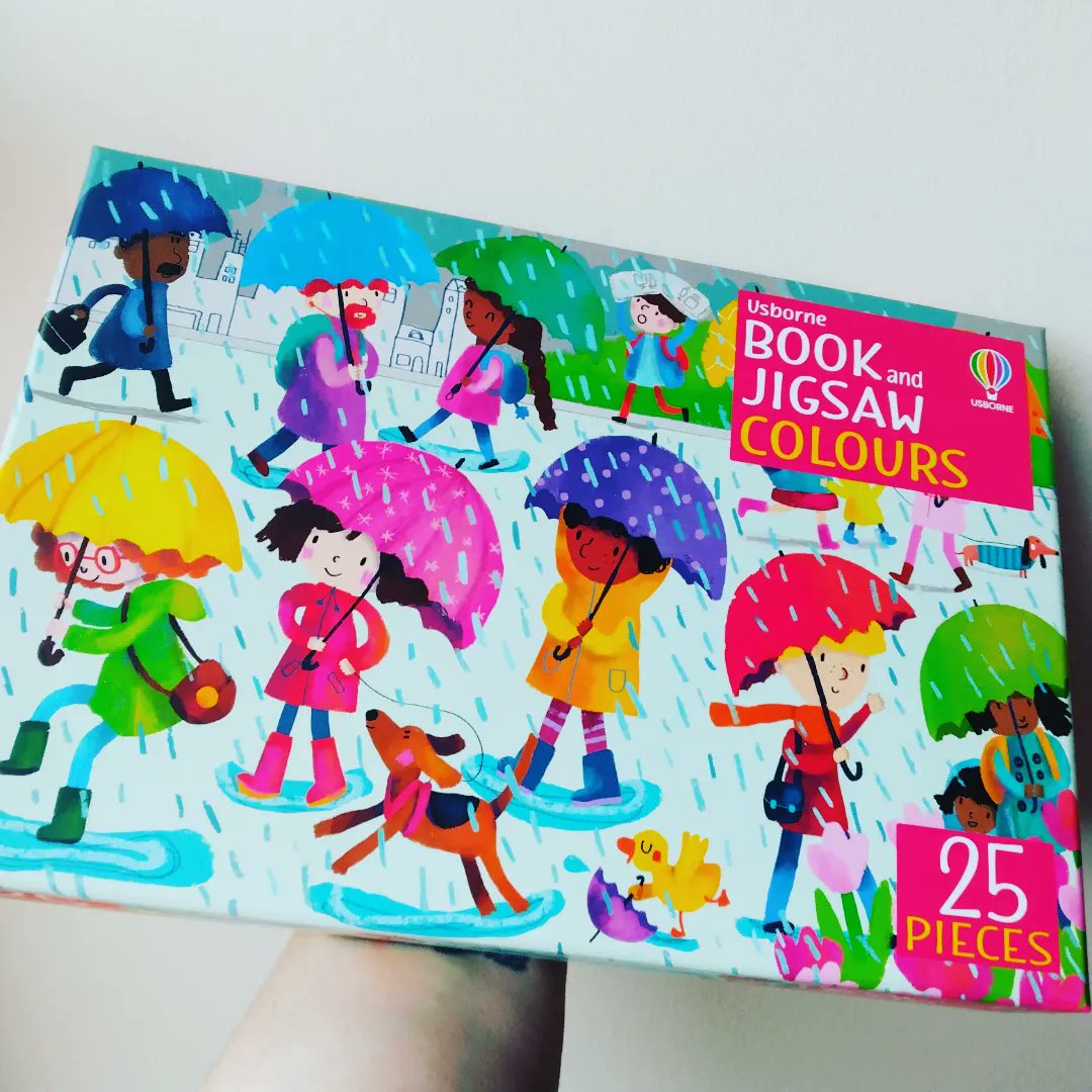 BooksbyNicola's tweet photo. Have I shown you these yet? Gorgeous 25 piece educational jigsaws. Good sized, sturdy pieces. They come with a book. I LOVE the illustrations, what do you think? They're Β£9.99 each #booklady #htlmp #readytopost #popupbookshop #usborne #jigsaws #giftideas #alphabet #colours https://t.co/uBJAjU7g5a