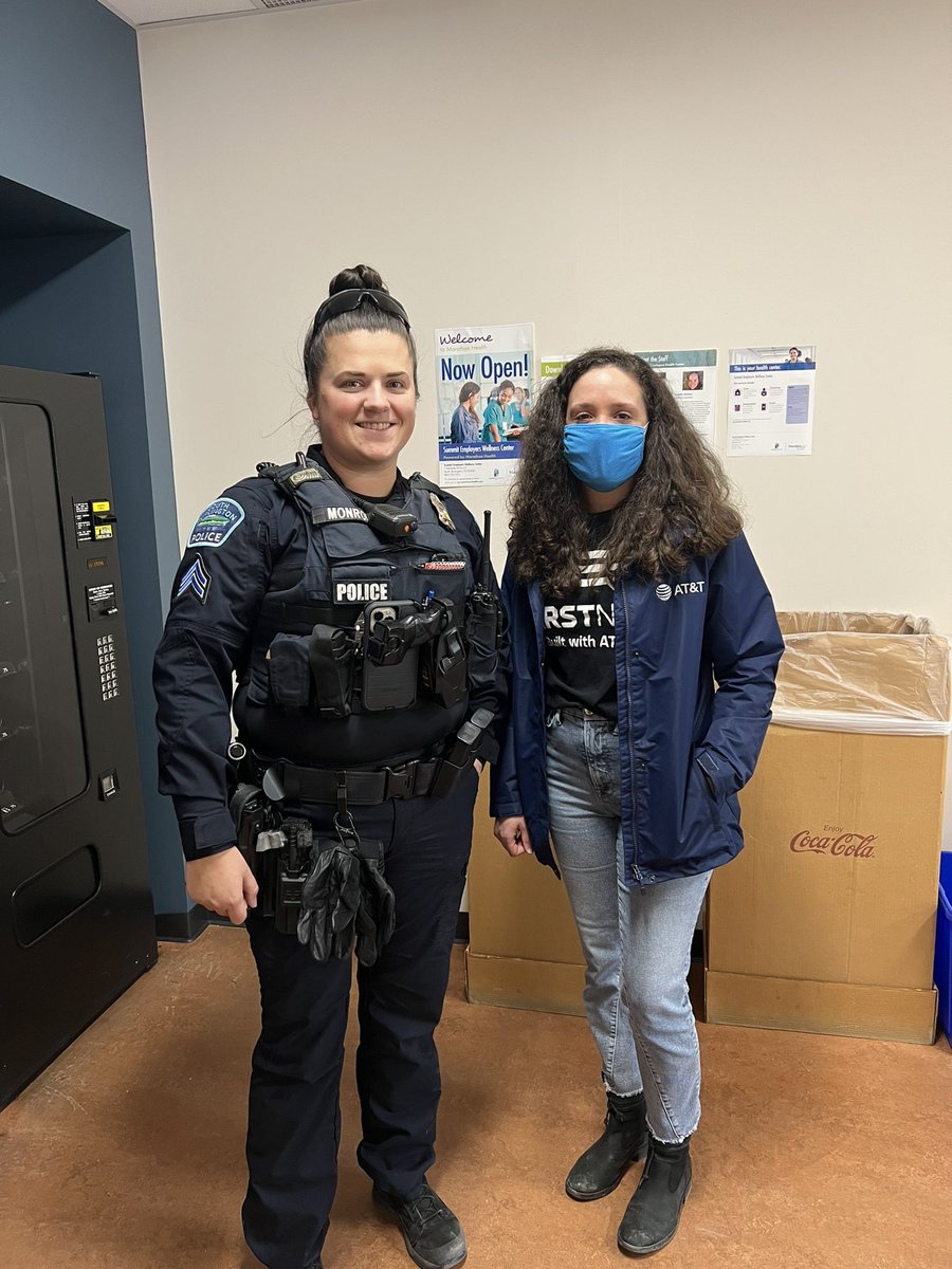 Joining <a href="/BurishChampagne/">Champagne Burish</a> and the South Burlington team in showing appreciation to <a href="/SBPolice1/">South Burlington Police</a> and bringing <a href="/FirstNet/">FirstNet, Built with AT&T</a> awareness. <a href="/ncookson01/">Nick</a> <a href="/LillardDerick/">Derick Lillard</a> <a href="/keroninc/">Keron Incarnato</a> <a href="/RubenS0to/">Ruben Soto</a>