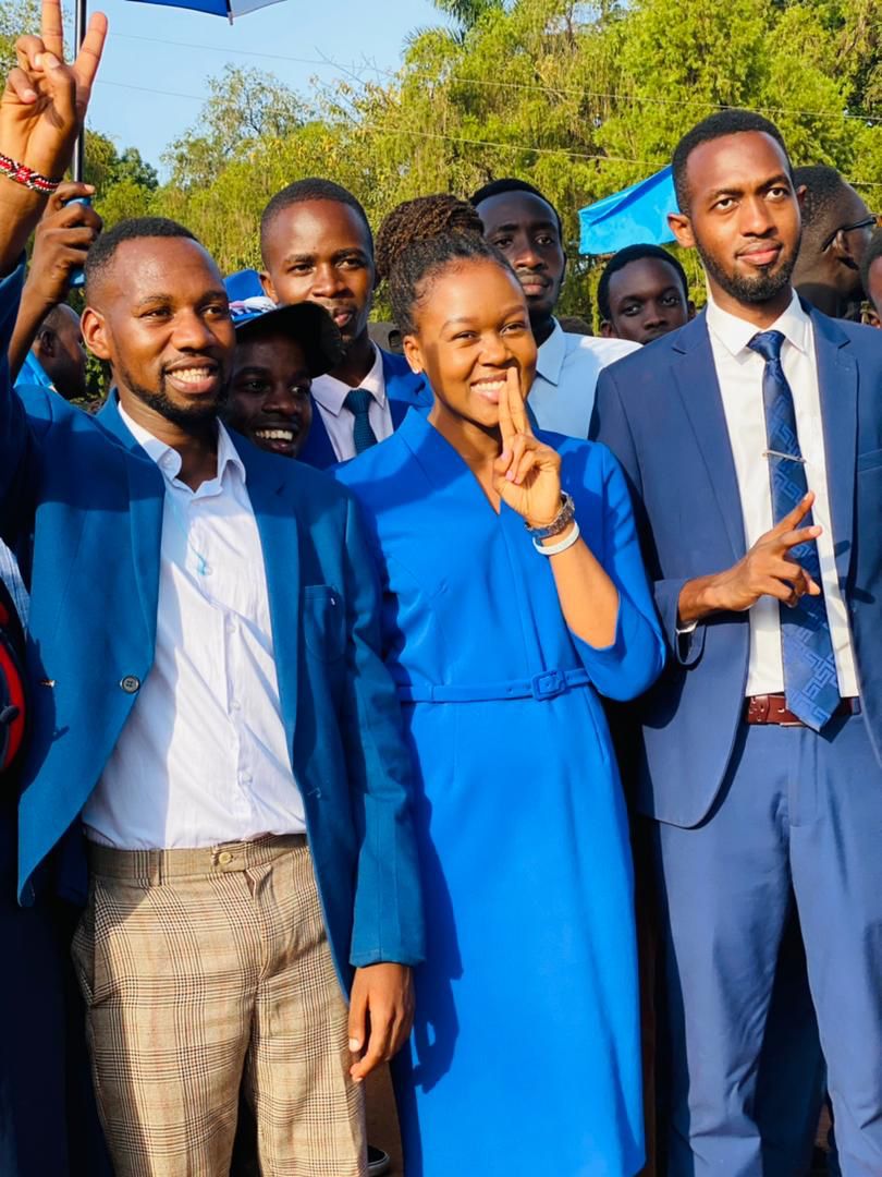 SergeTumwine18's tweet photo. I loved the week, God is a Champion!
@kyambogou was painted Blue💙🔵!  
#FDCSonga @AdekeAnna 👏 https://t.co/jbszd7tElz