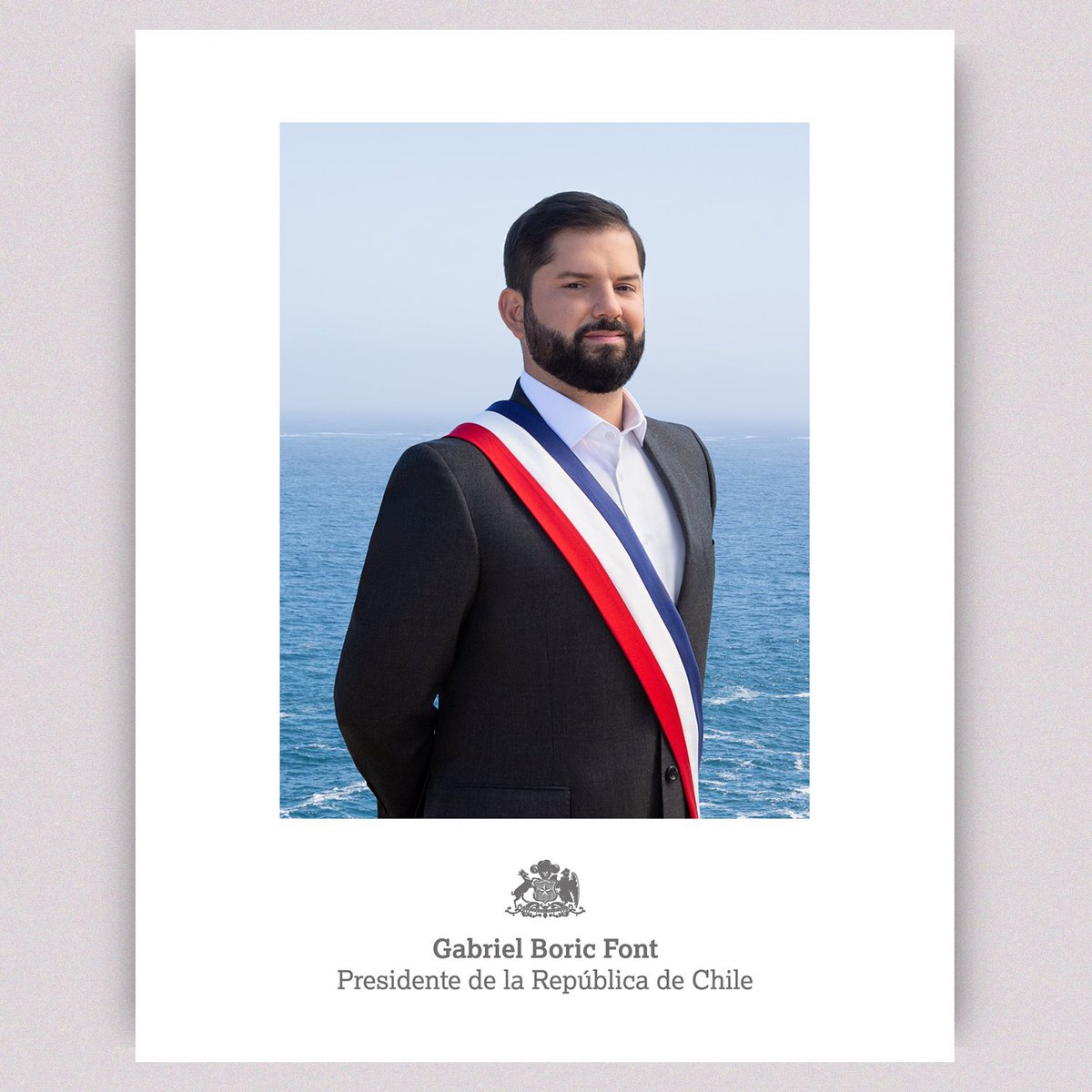 SoyElBoa's tweet photo. Ustedes creen que mi presi se iba a poner un fondo con photoshop! Jamás! @gabrielboric ♥️ #TanDivino https://t.co/5d9uwWBzW5