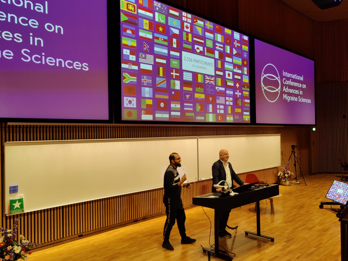 Closing remarks by Prof. <a href="/MessoudAshina/">Messoud Ashina</a> and Assoc Prof. <a href="/drfa_CPH/">Faisal Mohammad Amin</a>. Thank you for all for your overwhelming interest and participation. The 1st International Conference on Advances in #Migraine Sciences is over. See you soon!

<a href="/ihs_official/">International Headache Society</a> <a href="/EHF_Official/">European Headache Federation</a> <a href="/ahsheadache/">American Headache Society</a> <a href="/EANeurology/">European Academy of Neurology</a>