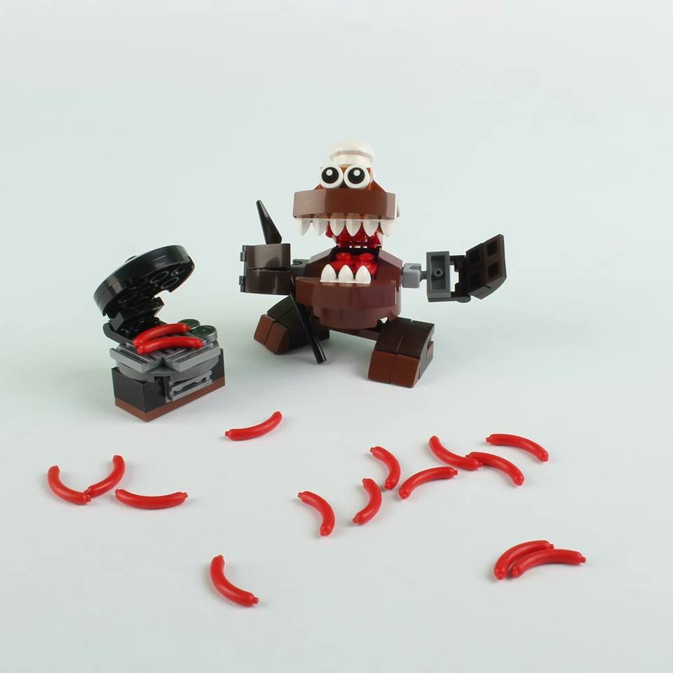 mixeloftheday's tweet photo. the mixel of the day is gobba! he can taste your bullshit from miles away! https://t.co/u4kDXhFTZ6